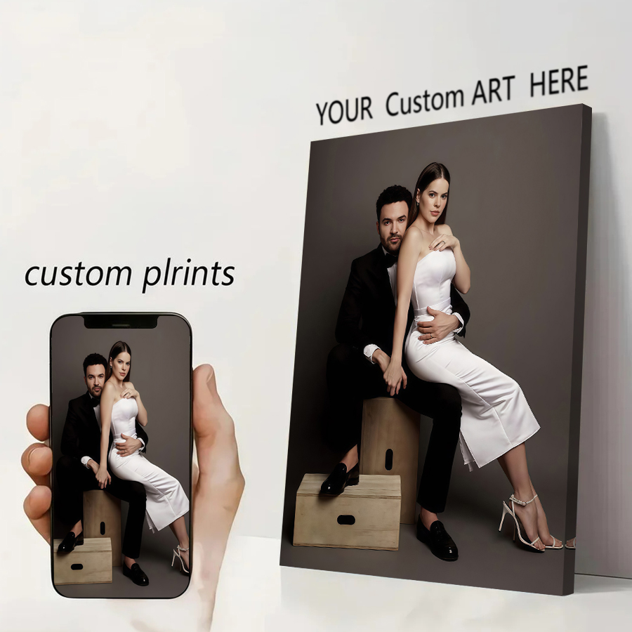 Home Textiles Usa - Poster su Tela Personalizzato con Stampa