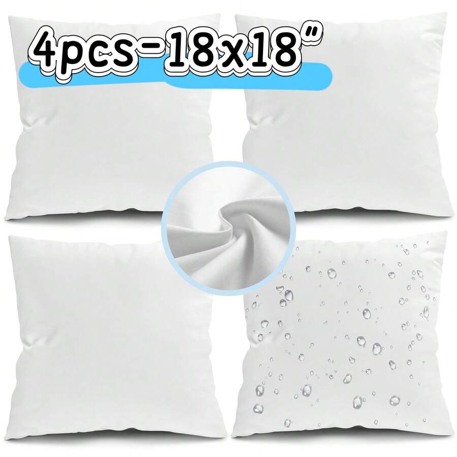 Pillow Insert 18X18 - Confezione da 4 inserti per cuscini