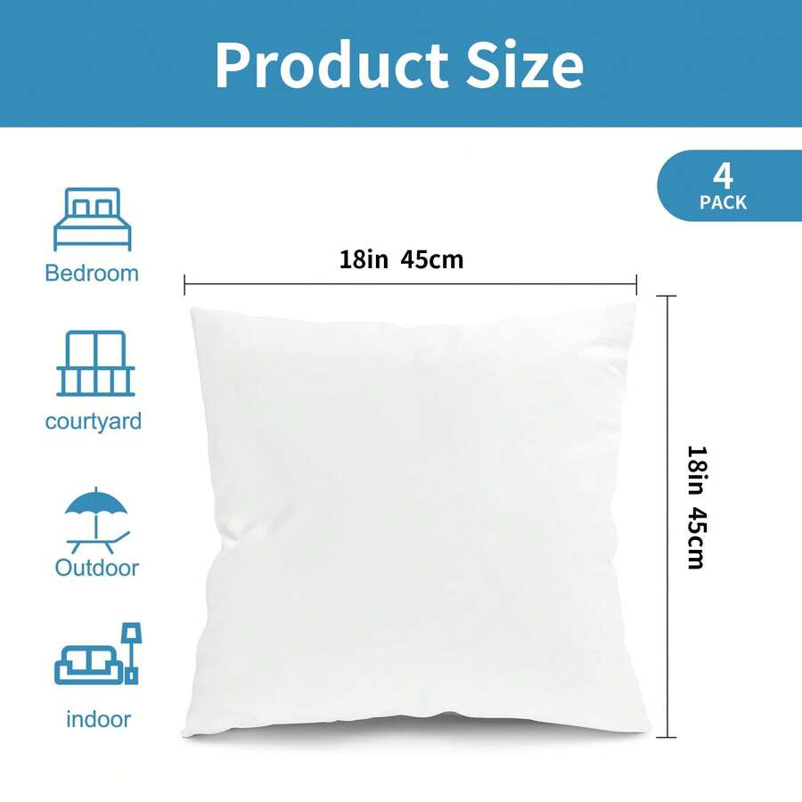 Confezione da 4 inserti per cu - Pillow Insert 18X18 recensione e prezzo