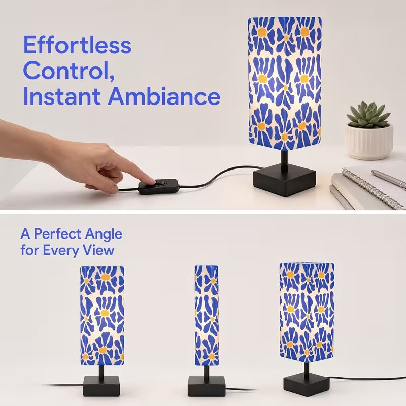 Lampada da tavolo moderna con  - Home Textiles Usa recensione e prezzo