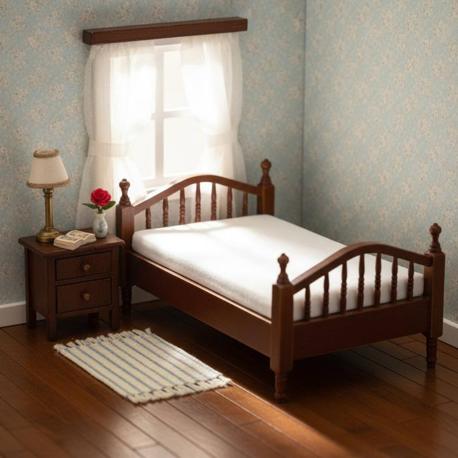 Letto in Scala 1:12, Tessuto p - Home Textiles Usa recensione e prezzo